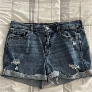 Old Navy Distressed Blue Jean Shorts